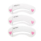 12Styles Reusable DIY Eyebrow Stencil Set